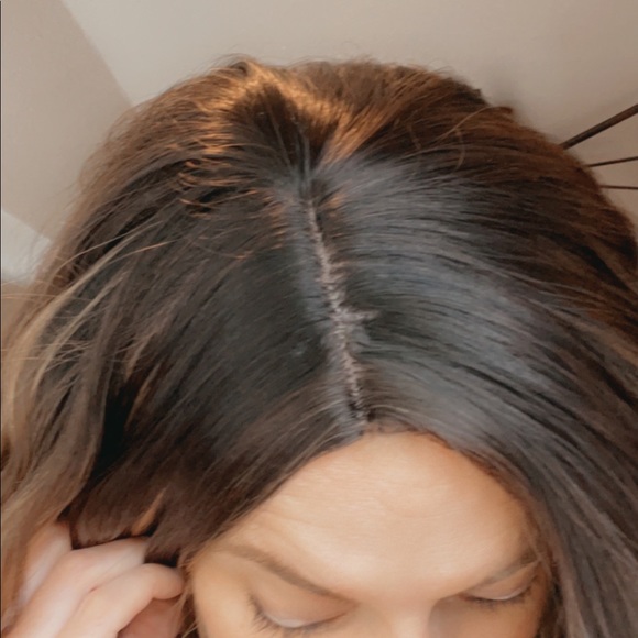 Brown wavy wig - Picture 9 of 9